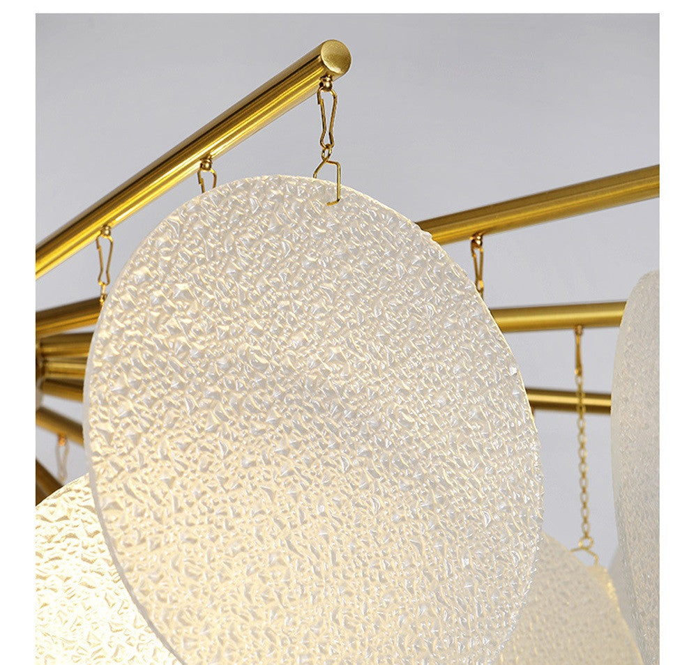 Daisy Wind Chimes Crystal Glass Chandelier