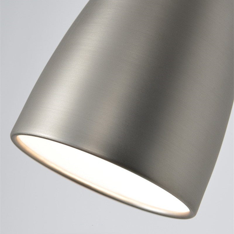 Modern Frosted Nickel Wall Lamp
